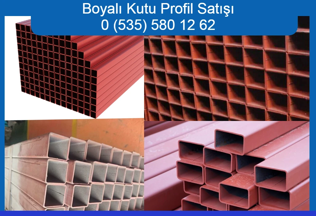 Boyalı Kutu Profil Satışı